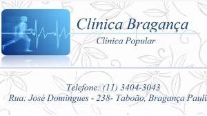 CLÍNICA BRAGANÇA - EXAMES CMA CLÍNICA BRAGANÇA - EXAMES CMA